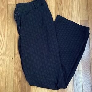 Worthington Black Stripe Dress Pant